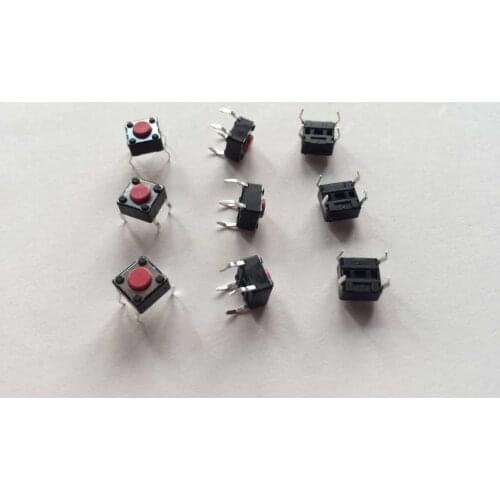 Taiwan Yuanda DIP DTS-61R-V Touch Switch 6*6*4.3 Line 4 Induction Cooker Button Jog