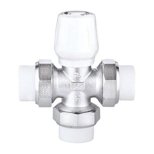 Three Way Automatic Thermostatic Radiator Valve floor heating and heating special valve DN20DN25