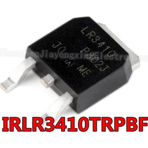 10PCS/LOT IRLR3410TRPBF IRLR3410 17A 100V TO-252 New original spot hot sale