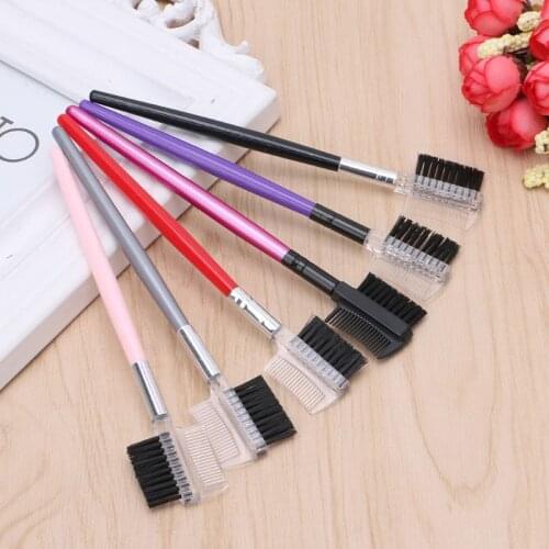 2 in 1 Comb Brush Lash Eyebrow Cosmetic Makeup Eyelash Extension