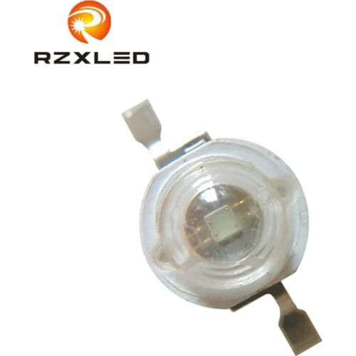 50PCS/LOT 1W 2V 3V Red yellow blue green warm natural white high power Bulb Diodes