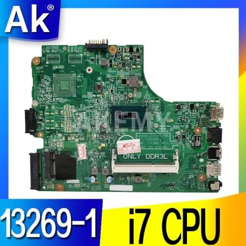 Akemy 13269-1 motherboard For DELL 3542 3442 3543 5749 3443 motherboard 13269-1 PWB FX3MC REV A00 I7 GM work 100
