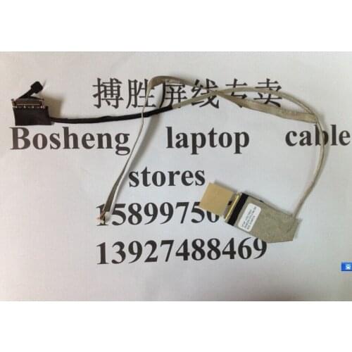For HP Compaq CQ58 650 655 15.6" 40pin laptop LCD LED Display Ribbon cable 35040D000-H6W-G 35040D100-H0B-G NT156 35040D300-GY0-G