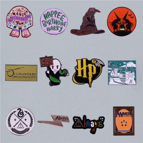 Interesting Metal Enamel Badge Cute Cartoon Comic Brooch Given Friends And Fans Gifts Childrens Fashion Jewelry Gifts