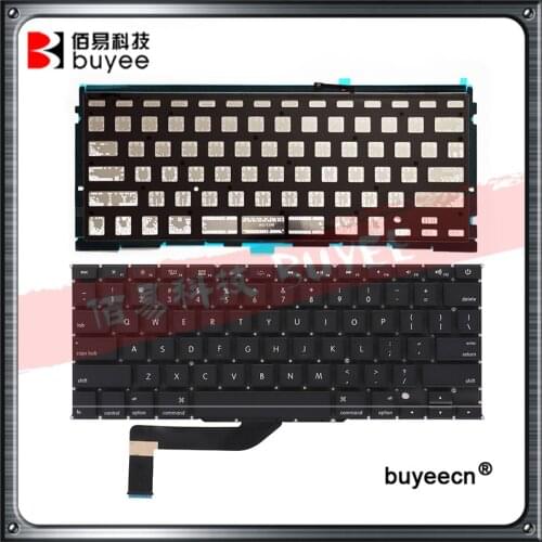 New 15" A1398 US Keyboard For MacBook Retina Pro A1398 Laptop English Layout Keyboards backlight Replacement