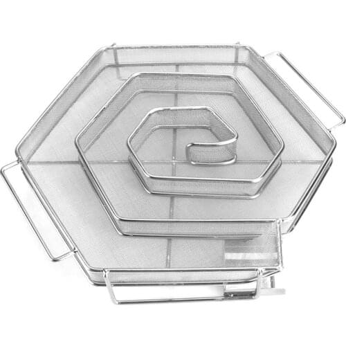 Barbecue Smoke Box Cold Smoke Generator Stainless Steel Grill Net Outdoor Smoking Barbecue Net BBQ Tool Accessories Barbacoa