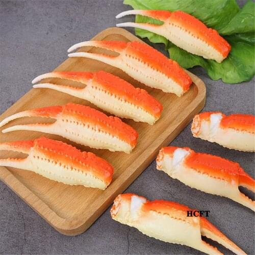 Chicken nugget Wings burgers display props kitchen dining room hall hotel store shop decoration artificial fake fried crab claws