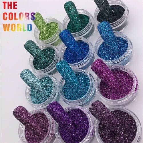 TCT-587 Cosmetic Grade Nails Glitter Nagel Glitter Brillant Maquiagem Henna Tattoo Tumbler Crafts Manicure Festival Accessories