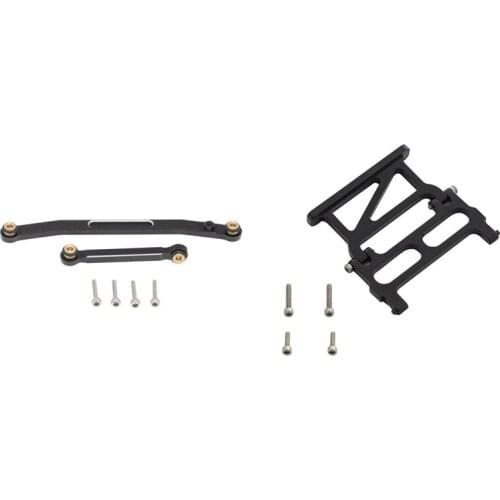 Metal Tight Tolerance Steering Link Rod For 1/24 Axial SCX24 90081 AXI00002 & Metal Rear Body Shell Columns Post Holder