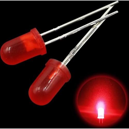 100pcs/lot 5MM Led Diode Kit Mixed Color Red Green Yellow Blue White Light Emitting Lamp Assorted Kit