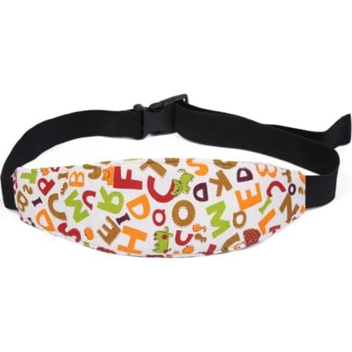 New Child Car Safety Seat Head Fixing Auxiliary Cotton Belt Pram Secure Strap Doze Band For Baby Pram Child Safety Seat