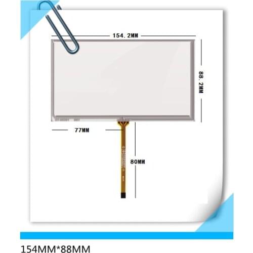 New 6.5 inch touch screen 154*88 touch screen at065tn14 155*88 free shipping