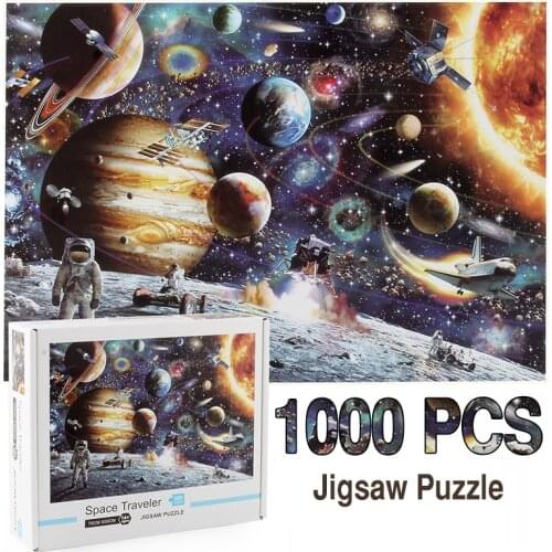 1000 Piece Planet Puzzle Educational Toys Children/Adult Educational Toys Christmas Halloween Gifts