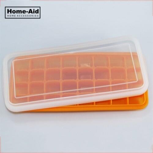 DIY Creative Big Ice Cube Mold Square Shape Silicone Ice Tray Fruit Ice Cube Maker Bar Kitchen Accessories
