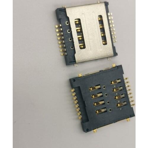 2Pcs Sim Card Reader Slot Tray Holder Connector Socket For Lenovo A780 A520 A580 P90W A529 S850E A690 A370 E A800 S720 S720I