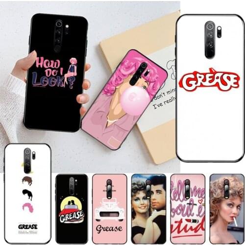 Grease Tell Me About it Stud Custom Photo Soft Phone Case for Redmi Note 8 8A 8T 7 6 6A 5 5A 4 4X 4A Go Pro