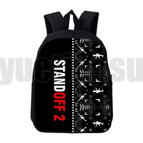 3D Shooting Game Bag Standoff 2 Backpacks for School Teenagers Children Anime Back To School Bag Pack Mochila 12/16 Inch Bookbag