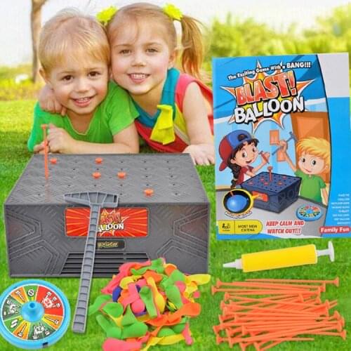 Bang Blast Box Balloon Explosion Tricky Toys Family Game Funny Prank Party Favor BM88