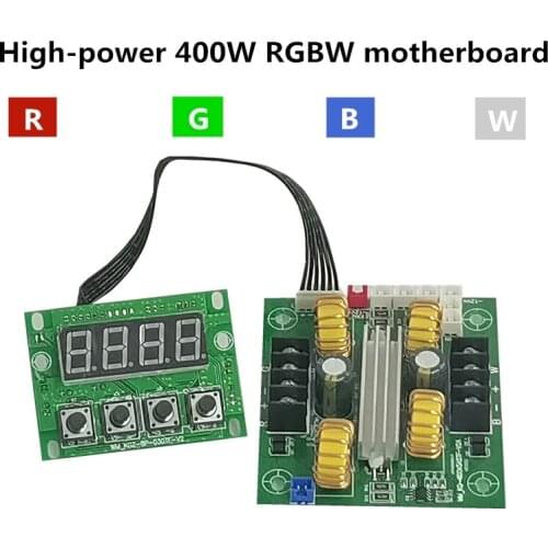 10PCS/ High-power RGBW motherboard, 400W LED motherboard, constant current 1/4 / 8CH DC24V-36V