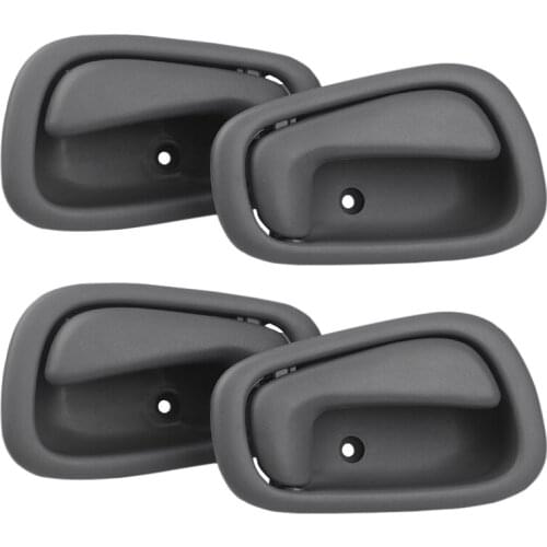 All-round 4 PCS For Toyota Corolla Chevrolet Prizm 1998-2002 Dark Gray Interior Door Handle Inside Door Handles 69205-02050