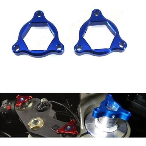 For KAWASAKI ZX6R ZX636R ZX6RR 2003-2004 Motorcycle 14mm CNC Aluminum Suspension Fork Preload Adjusters
