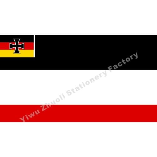 Germany Weimar Republic (merchant cross) Flag 150X90cm (3x5FT) 120g 100D High Quality Banner Free Shipping