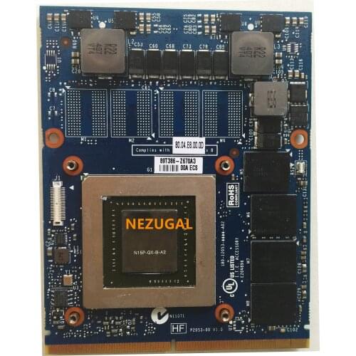 GTX860M GTX 860M N15P-GX-B-A2 DDR5 VGA Video Graphics Card For DELL M17X R4 R5 M18X r2 R3 CN-0J0M0K