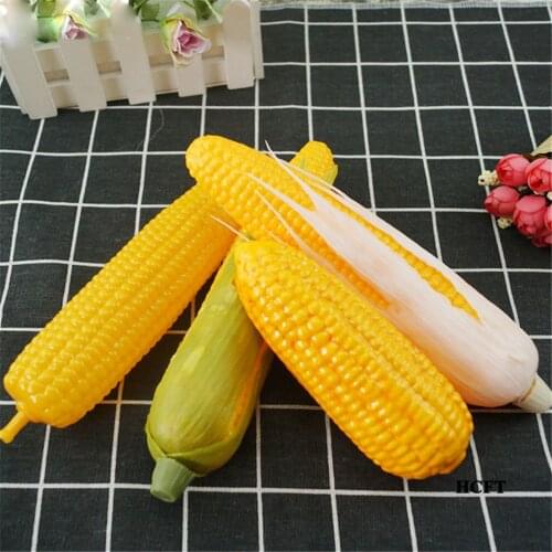 Artificial fake food props Kitchen dining room hotel restaurant store shop decoration Faux simulation maize corn stick model