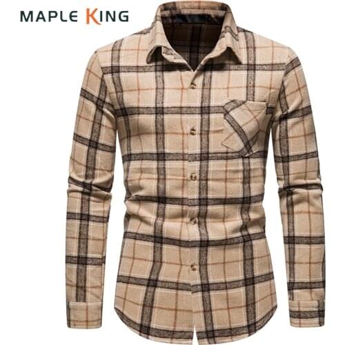 Мужские шерстяные рубашки Maple King China At AliExpress