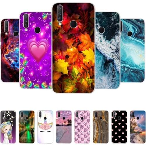 Soft Silicone Case For Vivo Y12 Phone Case vivo Y15 Y 17 Transparent TPU Bumper Cover For Vivo Y12 Y12i 15 Y17 Cases Funda Coque