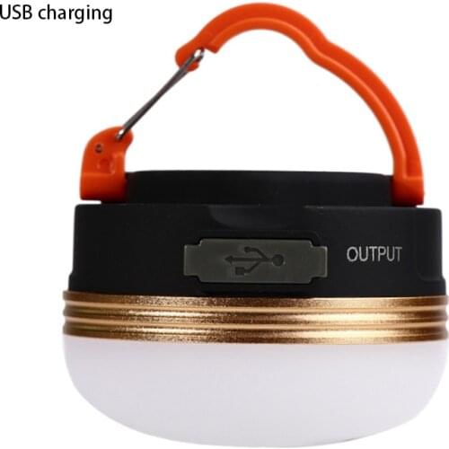 Portable USB Charging Camping Lamp Night Light 120 Lumen Bright LED Magnet Hanging Lantern Outdoor Camping Lantern Tent Lamp