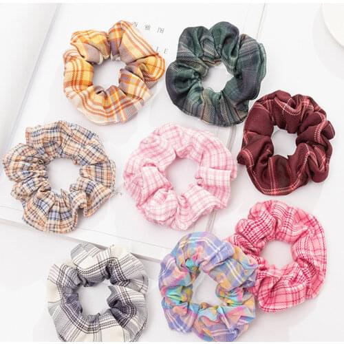 1 Piece/Small Fresh And Simple Headdress Polka Dot Elastic Rubber Band Hair Band Ponytail Holder Hair Rope Female Fashion Ribbon
