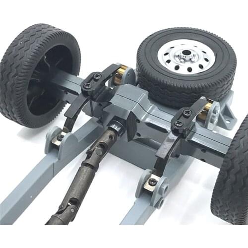 Durable Drive Shaft for 1/16 WPL B14 B16 B24 C14 C24 Metal Drive Shaft for 1/10 WPL D12 RC Car Upgrade Part DIY Modification Kit