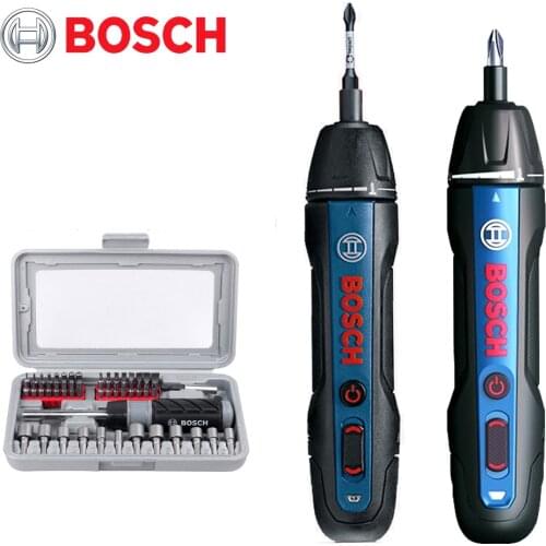 Bosch Go 2 Original Electric Screwdriver Rechargeable Set 3.6V Automatic Screwdriver Multifunctional Hand Drill Top Quality Tool