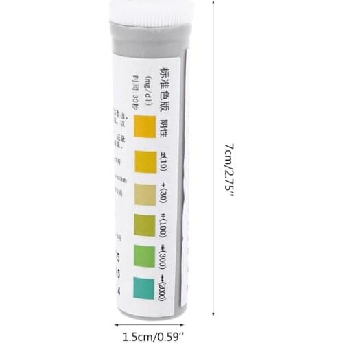 20Pcs Test Urine Protein Test Strips Kidney Urinary Tract Infection Test Paper Y98D