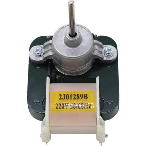 2J01289B Refrigerator Fan Shaded Motor HY-YZF-B1 New wanbao Cooling Freezer Fan Motor for Radiator Fanner Medical 220V 8W 0.085A