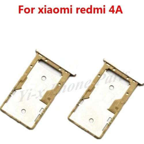1pcs For Xiaomi Redmi 4A SIM Card Tray Micro SD Card Holder Slot Adapter socket