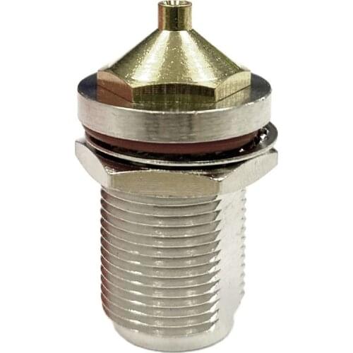 1pc N type Female RF Coax Connector Bulkheaad O-ring Solder For Semi Rigid Cable RG405.086" Straight NEW for WIFI