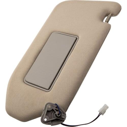 1PCS Right Passenger Side Sun Visor w/ Light for Nissan Pathfinder Infiniti QX60 13