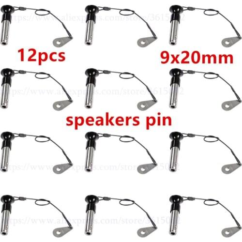 12pcs /lot professional 9x20mm speakers pin for line array speakers in audio and dj speakers Free shipping