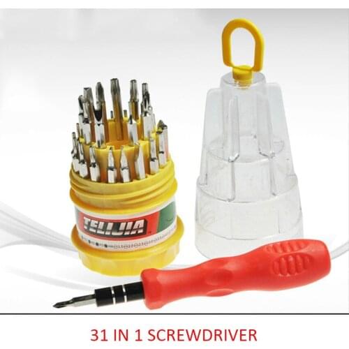 31 In 1 Mobile Phone Repair Tool Kit Precision Screwdrivers Set With Magnetic Multifunction Opening Repair Tool For /Watch/PC