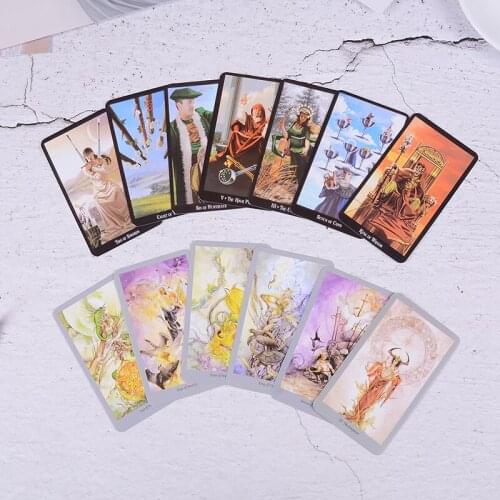 97mm * 57mm Tarot Deck Kaarten Lees De Mythic Fate Waarzeggerij Voor Fortune Card Games