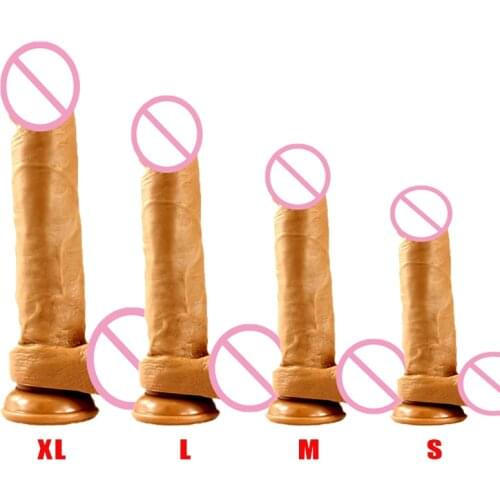 12 Speed S/M/L/XL Dildo Realistic Huge Dildos Suction Cup Dildo Horse Dildos Vibrators USB Charger Adult Toys Toys for Woman