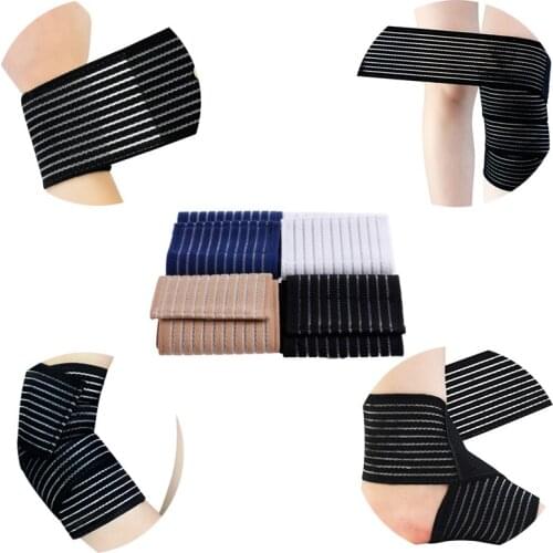 Fitness Wrist Sport Bandage Wrist band Wrist Brace Wrap Elastic Hand Velcro Gym Support Wrist Brace Wrap Tennis Cotton Weat Band