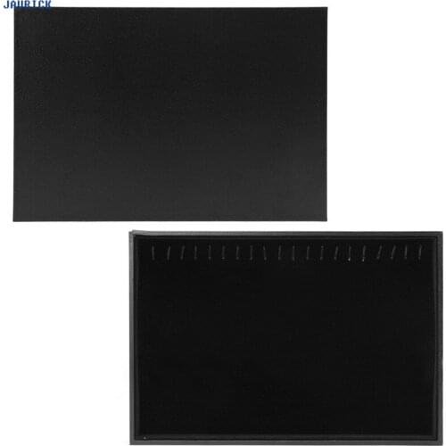 JAVRICK Velvet Necklaces Pendants Chain Jewelry Display Tray Holder Case Storage Box New