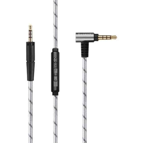 Earmax New cable For Sennheiser HD400S HD350BT HD458BT HD450BT HD4.30 HD4.40BT HD4.50BTNC headphone For MOMENTUM headset cable