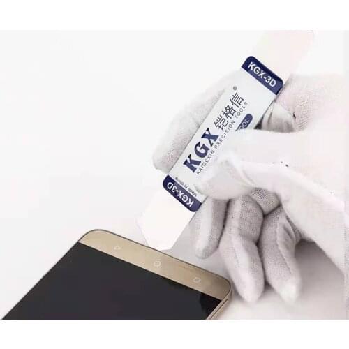KGX Metal Flat Spudger Ultra-thin Steel Pry Blade Opening Repair Tool for Electronic Repair Smartphone Tablets Opening Tool