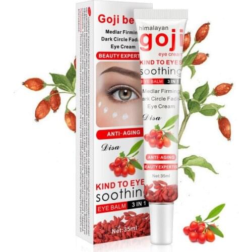 MO TULIP 35ML Goji Face Eye Cream Effect Repair Remove Moisturizing Anti-Puffiness Dark Circle Anti-Aging Cream DROPSHIPPING