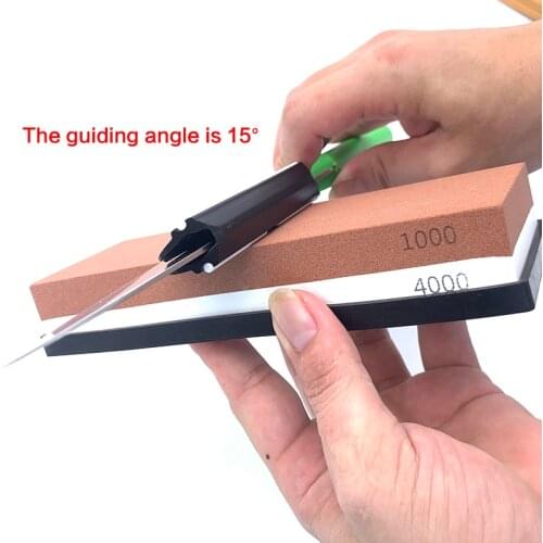 Kitchen dedicated Knife Sharpening Angle Guide sharpener guide Angle guide Knife clip 15degree Sharpen the knife accessores