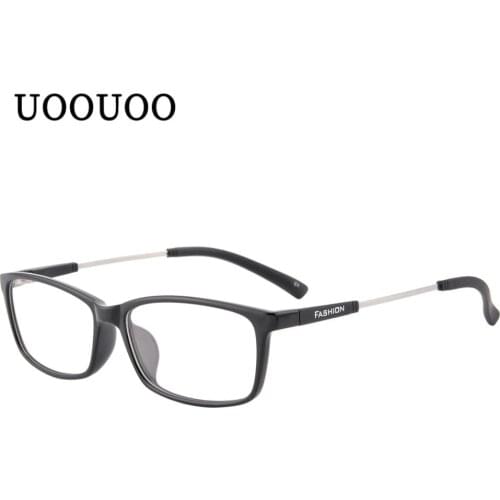 UOOUOO eyeglasses frame man women younger peopel myopia glasses Metal memory temples Super light frame reading or myopia glasses